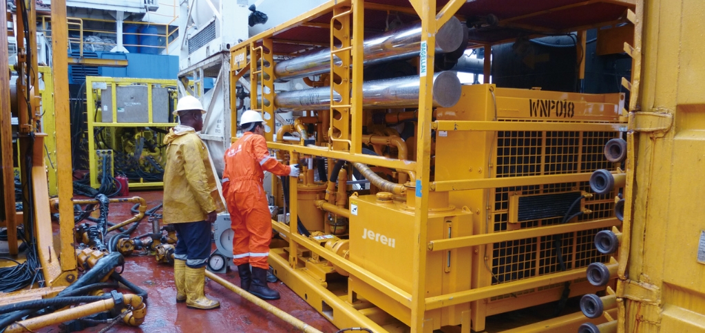 Jereh Skid Mounted Heat Recovery Nitrogen Pumper in Nigeria (Offshore)