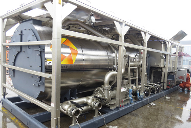 Frac Fluid Heating Unit