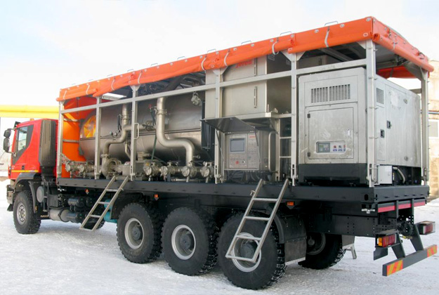 Frac Fluid Heating Unit