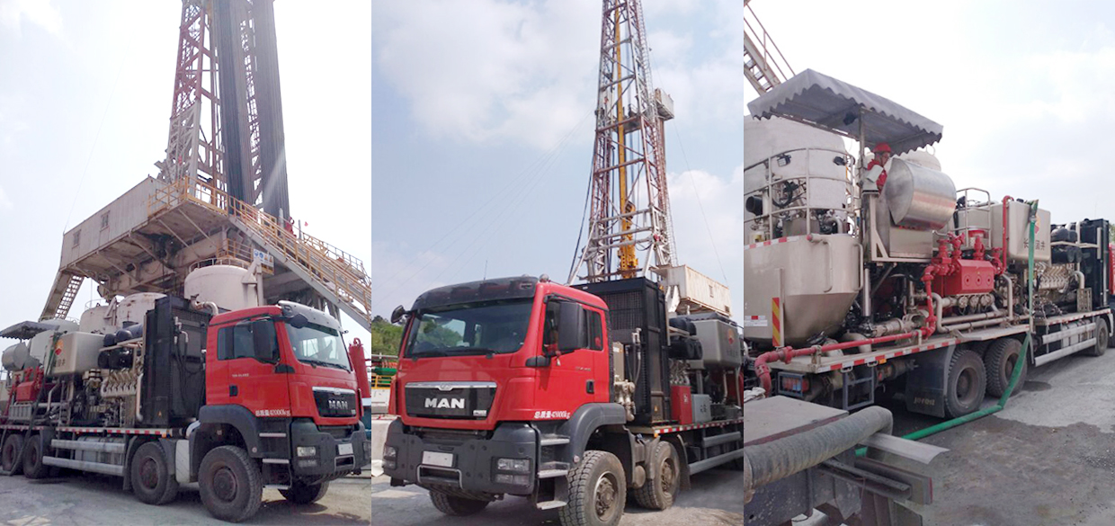 Jereh Super Power Cementing Unit for Shale Gas E&P in Sichuan